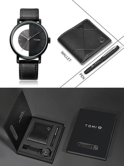 Tomi S8 All Black Half Dial Gift Set