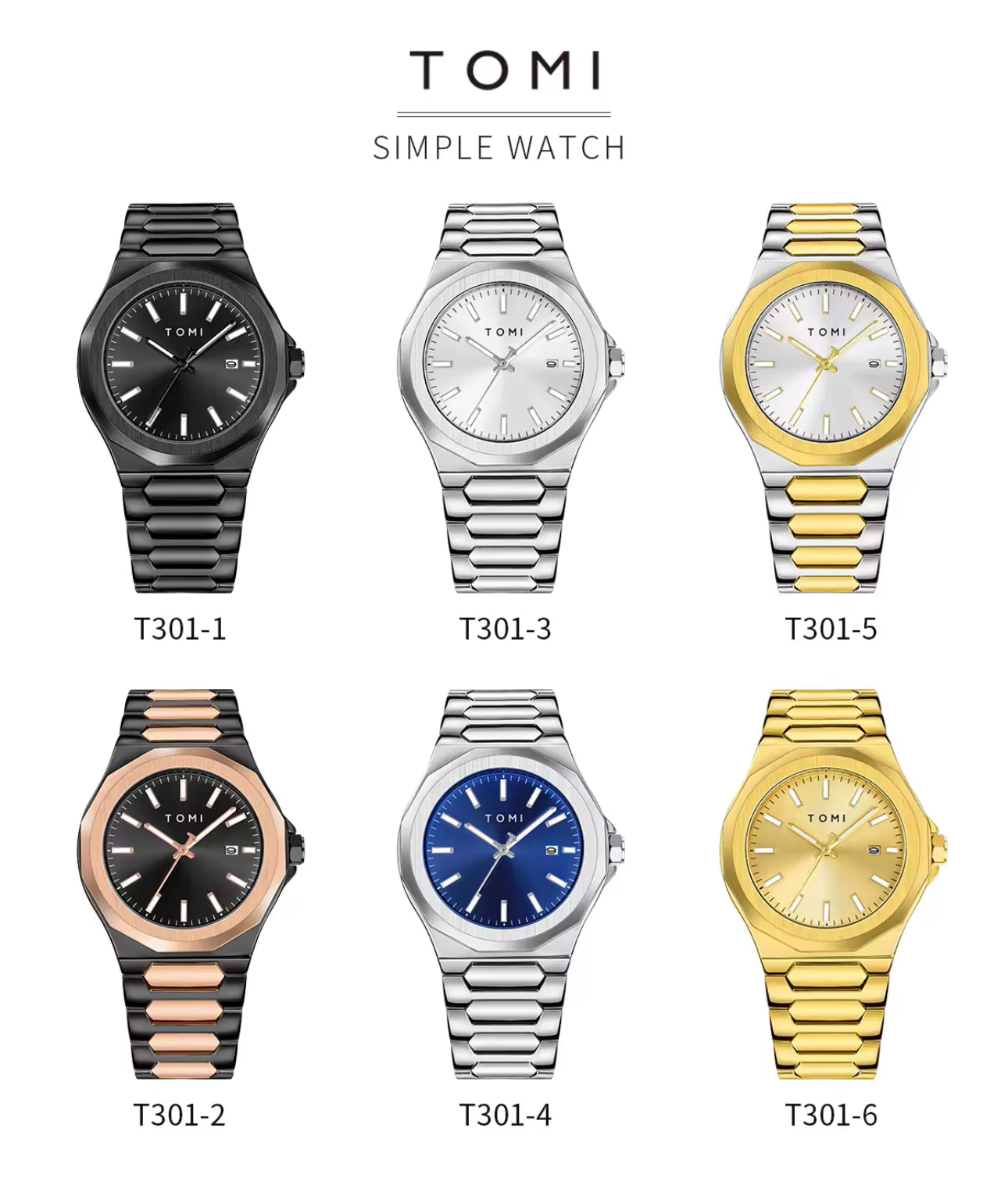 Tomi S3B Gift Set Premium Watch