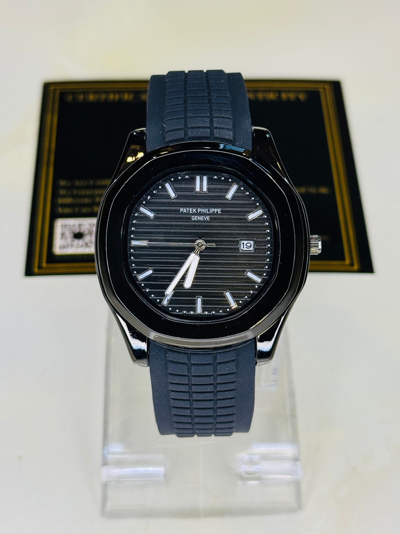 All Black Aquanaut Watch