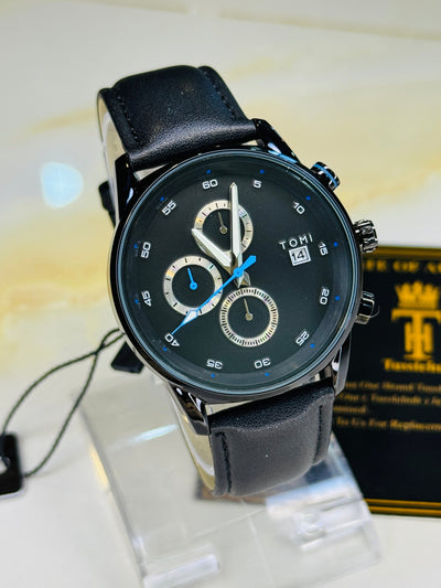 Tomi S6C All Black Gift Set Watch