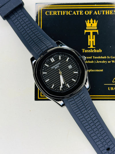 All Black Aquanaut Watch