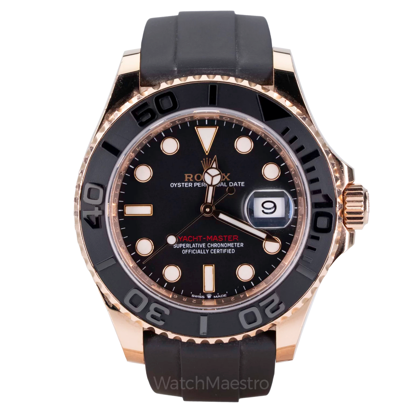 rolex Yachtmaster Rose Gold Watch